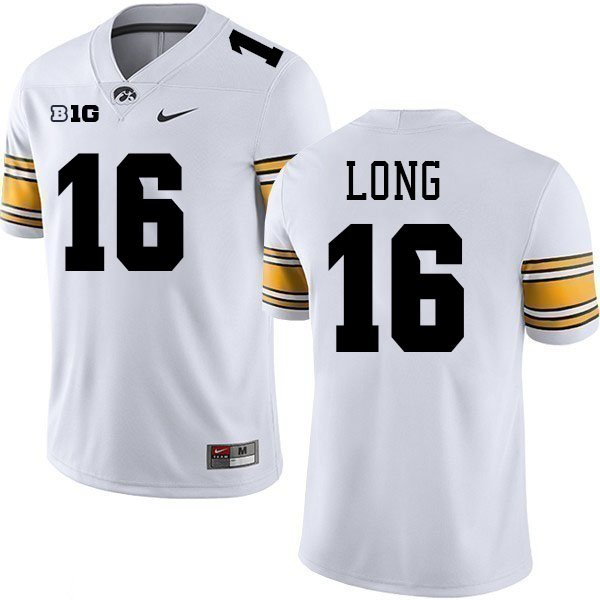 Chuck Long Iowa Jersey,University Of Iowa Hawkeyes Fotoball Uniforms,Jersey,Gears-White